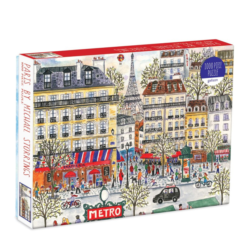Пазл Michael Storrings Paris 1000 Piece Jigsaw Puzzle изображение 1