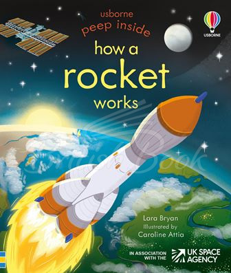 Книга Peep Inside How a Rocket Works зображення