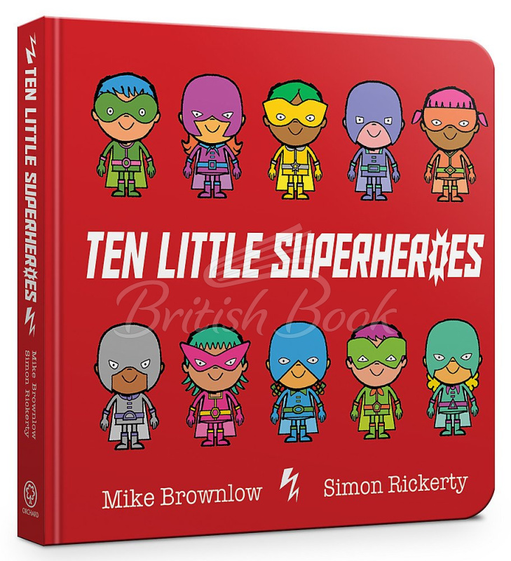 Книга Ten Little Superheroes изображение 1