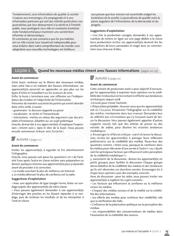 Книга для вчителя Odyssée C1/C2 Livre du professeur зображення 13