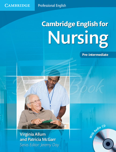 Книга Cambridge English for Nursing Pre-Intermediate with Audio CD зображення