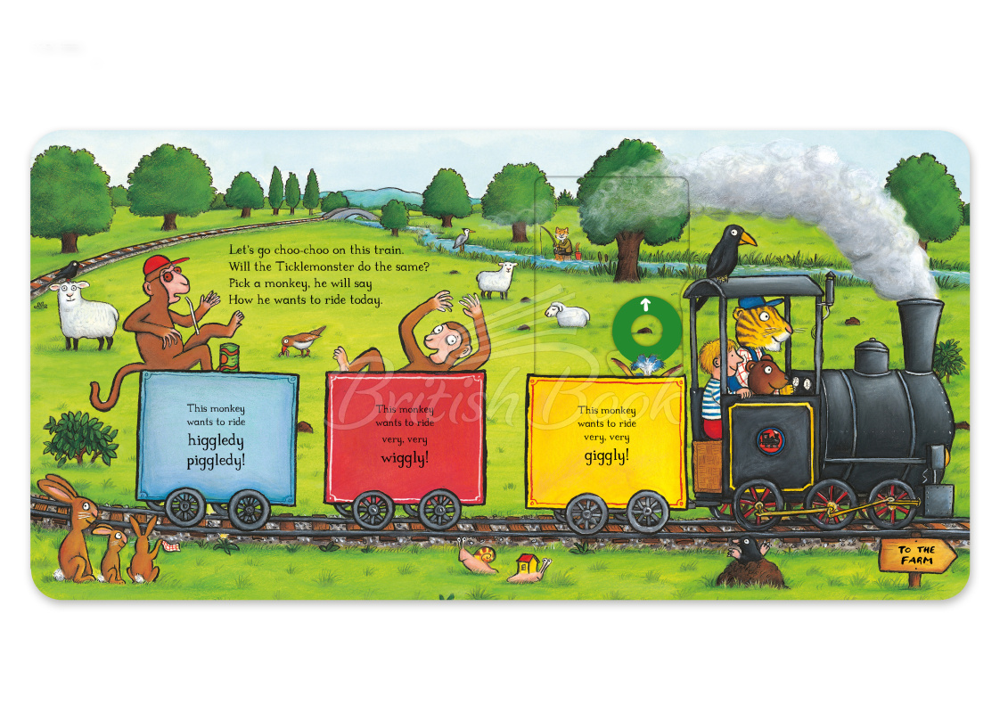 Книга The Tickle Book: A Push Pull and Slide Book изображение 2
