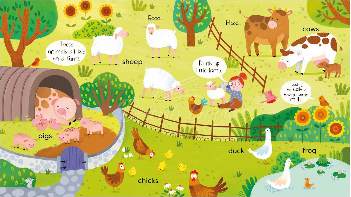 Книга First Animals Book изображение 3