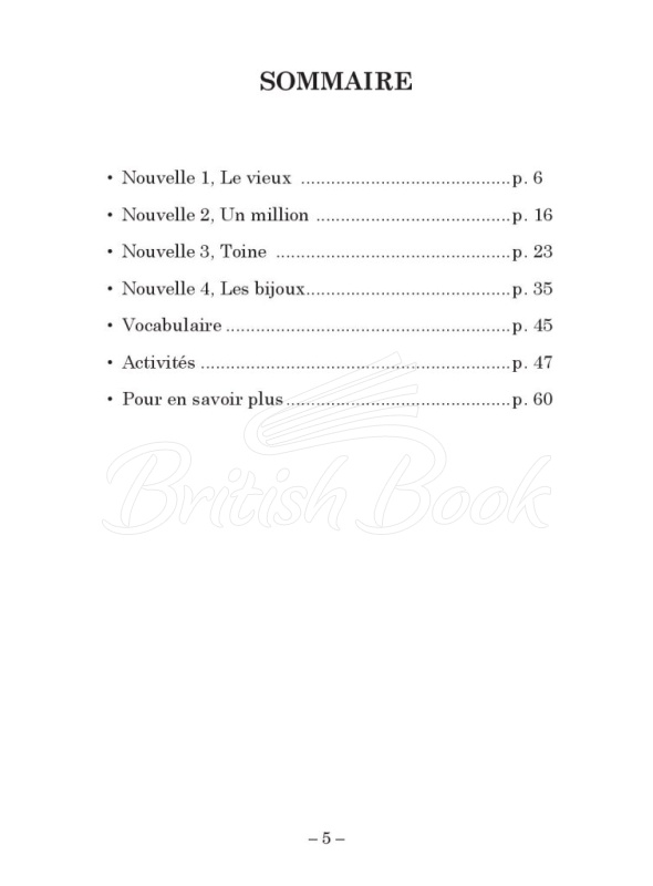 Книжка з диском Lectures en Français Facile Niveau 2 Les nouvelles de Maupassant avec CD audio зображення 3