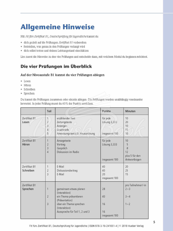 Книга Fit fürs Zertifikat B1: Deutschprüfung für Jugendliche зображення 3
