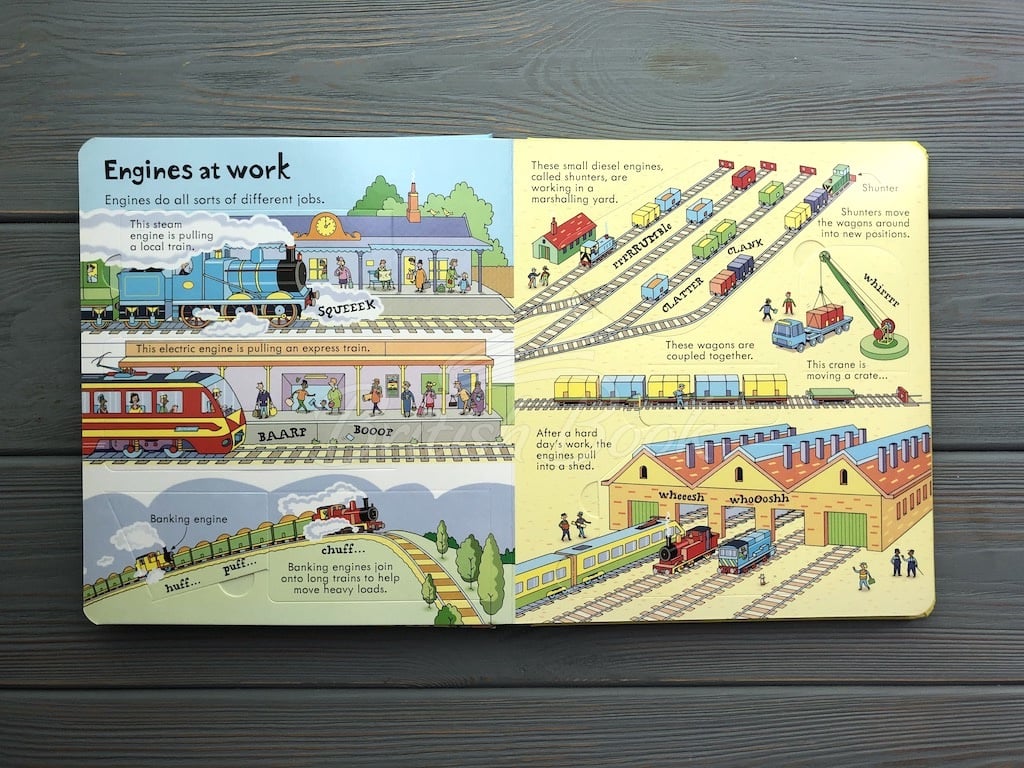Книга Look inside Trains зображення 4