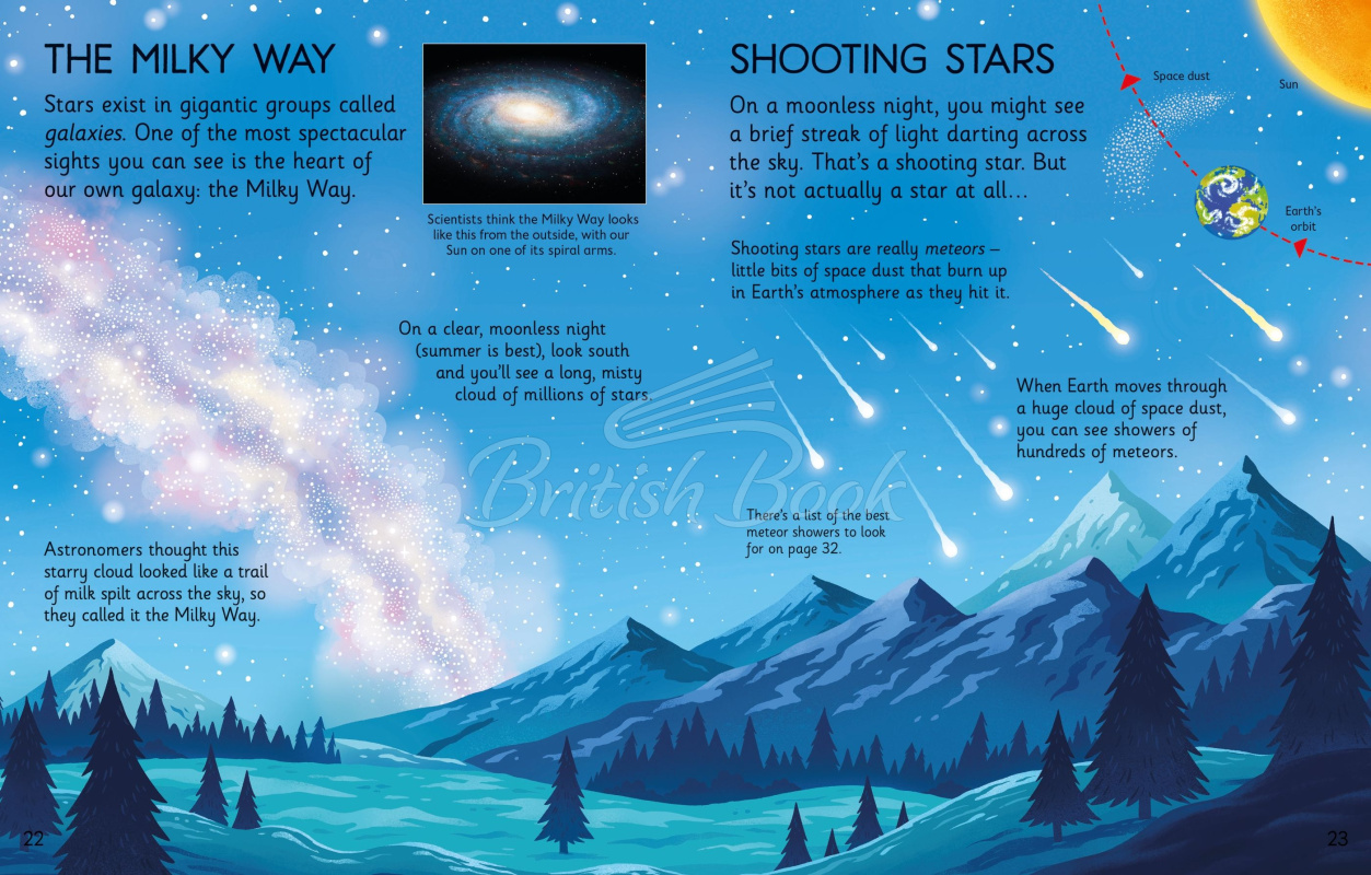 Книга Usborne Stargazing Book зображення 6