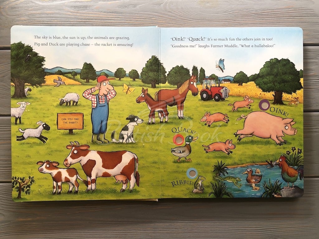 Книга The Noisy Farm Book зображення 3
