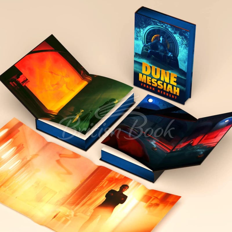 Набор книг Frank Herbert's Dune Saga 3-Book Deluxe Hardcover Boxed Set изображение 3