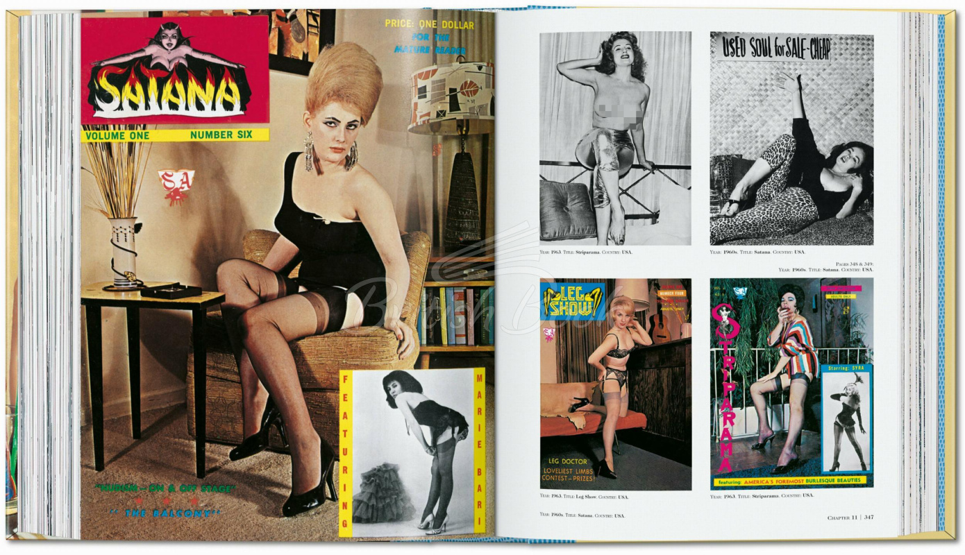 Книга Dian Hanson's: The History of Men's Magazines. Vol. 4: 1960s under the Counter зображення 5
