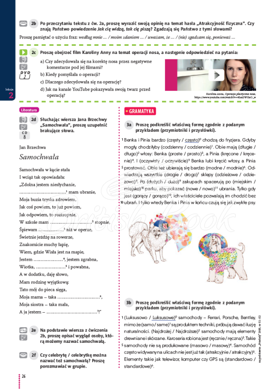 Учебник Hurra!!! Po Polsku Nowa Edycja 3 Podręcznik Studenta изображение 7