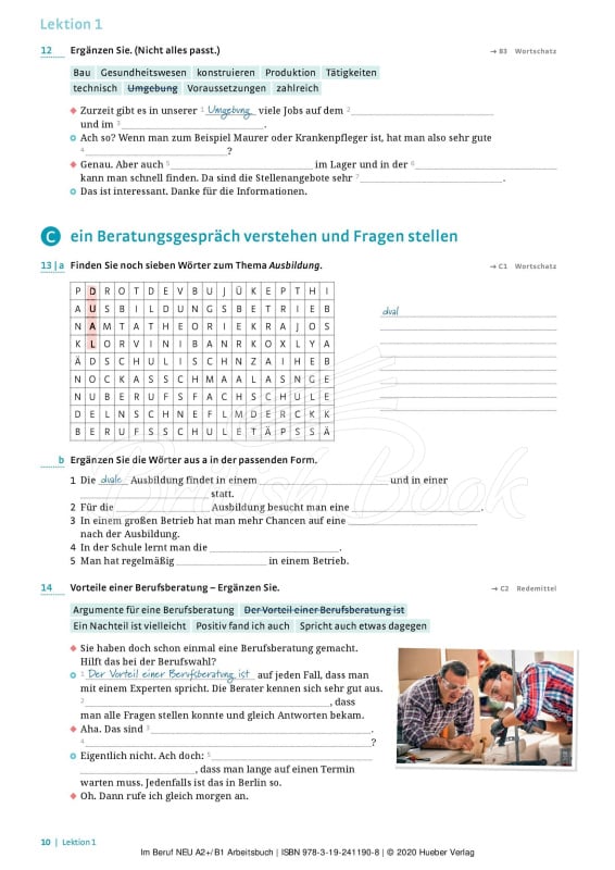 Робочий зошит Im Beruf Neu A2+/B1 Arbeitsbuch зображення 7