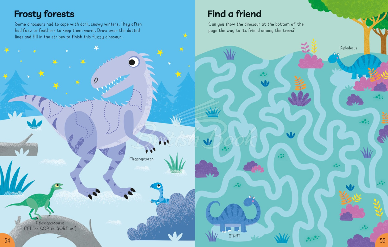 Книга Big Activity Book: Dinosaurs зображення 6