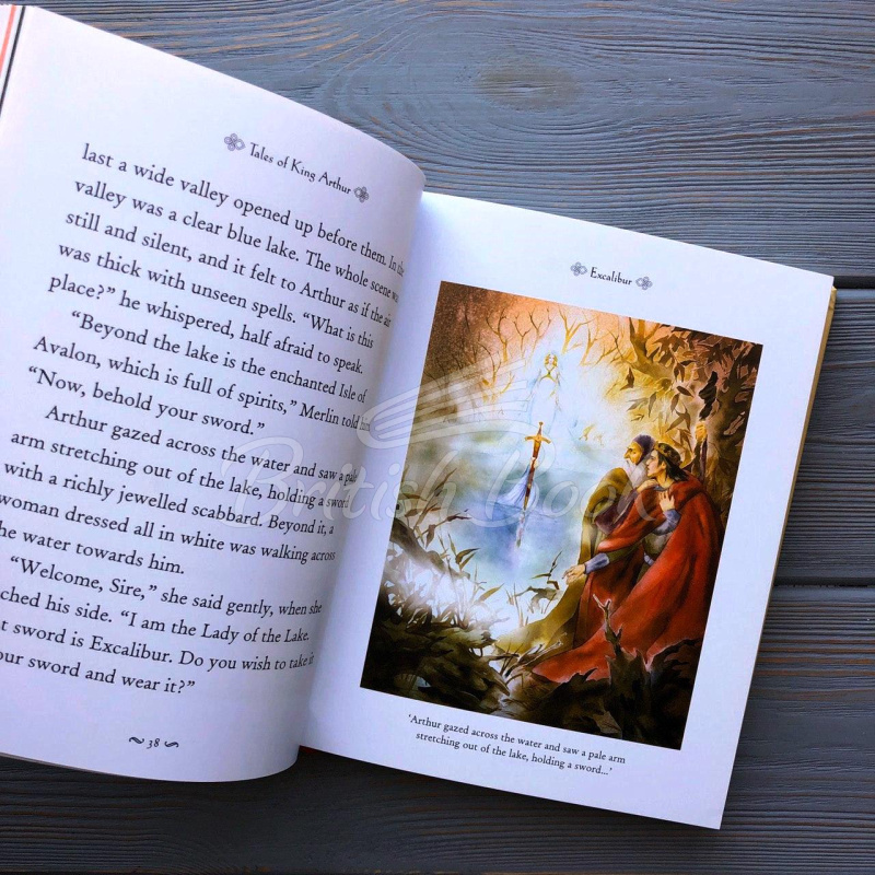 Книга Illustrated Tales of King Arthur зображення 4