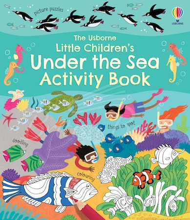 Книга Little Children's Under the Sea Activity Book зображення