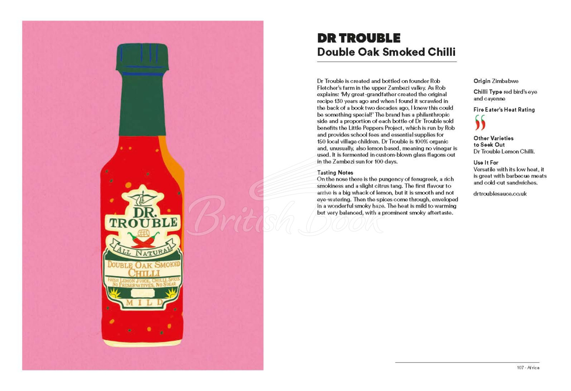 Книга Hot Sauce: A Fiery Guide to 101 of the World's Best Sauces зображення 5