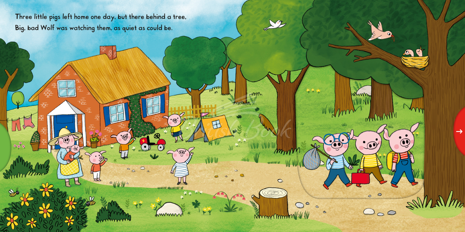 Книга First Stories: The Three Little Pigs зображення 1