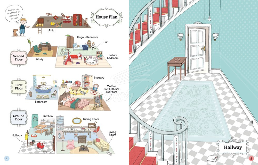 Книга Doll's House Sticker Book зображення 1