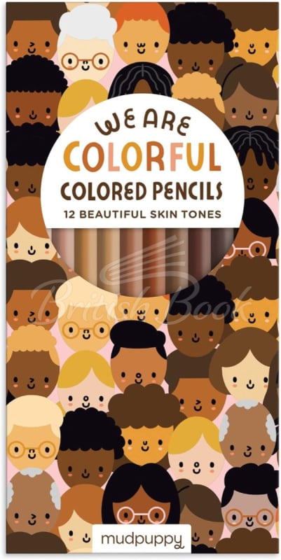 Набір We Are Colorful Skin Tone Colored Pencils зображення
