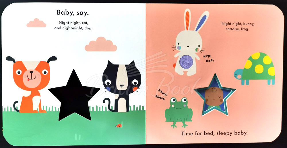 Книга Baby Touch: Night Night (A Touch-and-Feel Playbook) зображення 1