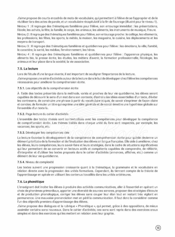 Книга для вчителя J'aime 1 Livre de professeur зображення 13