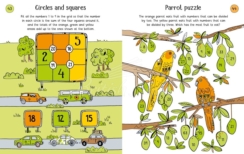 Книга 100 Children's Number Puzzles & Games зображення 4
