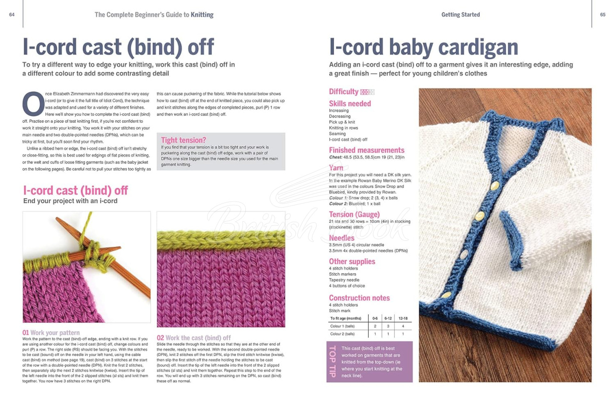 Книга The Complete Beginners Guide to Knitting зображення 6