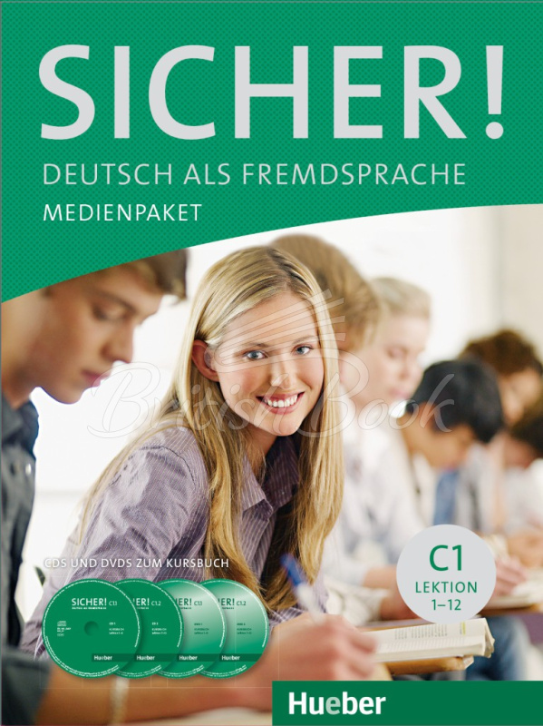 Медиа пакет Sicher! C1 Medienpaket (2 Audio-CDs und 2 DVDs zum Kursbuch) Lektion 1-12 изображение