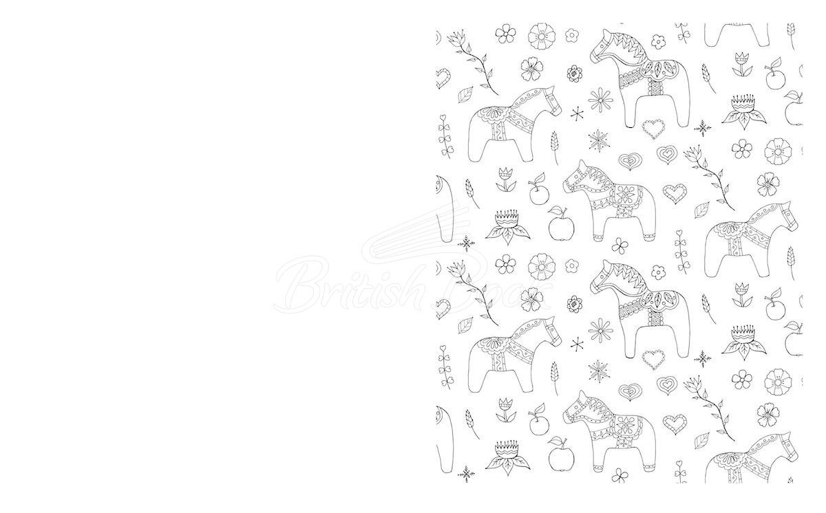 Книга The Scandi Style Colouring Book изображение 4