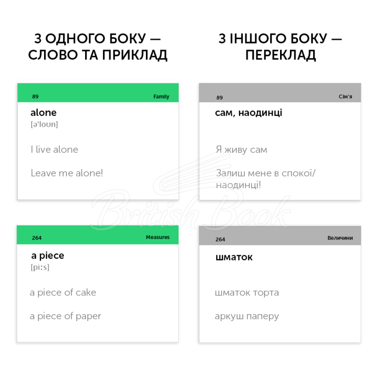Картки для вивчення англійських слів A2 Pre-Intermediate изображение 6