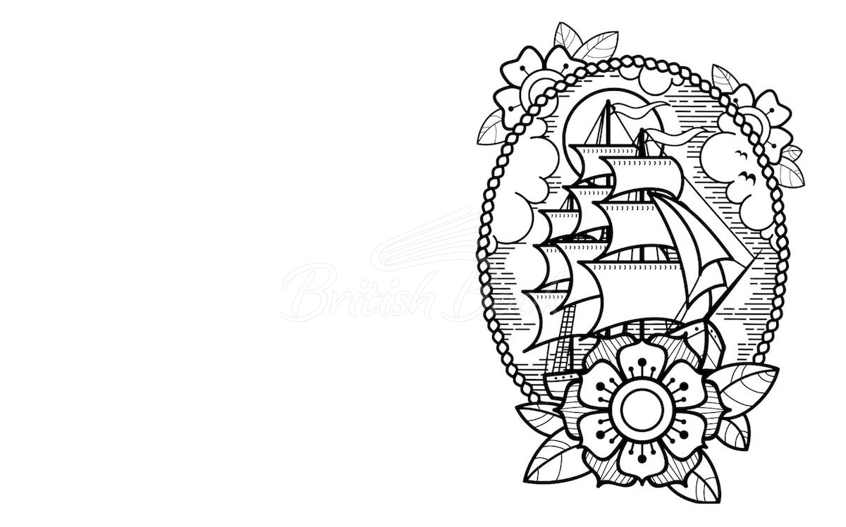 Книга The Tattoo Colouring Book изображение 3