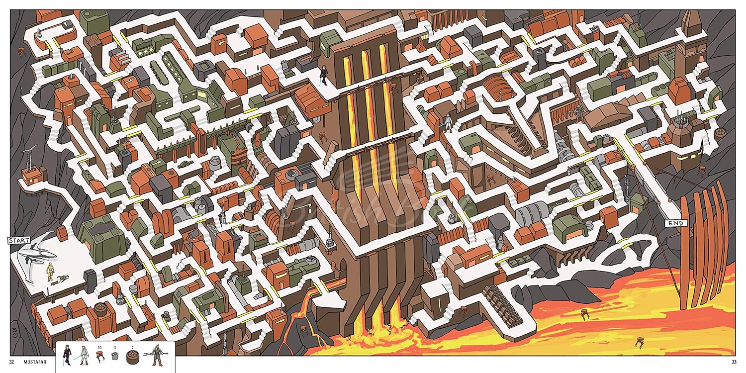 Книга Star Wars Mazes зображення 4