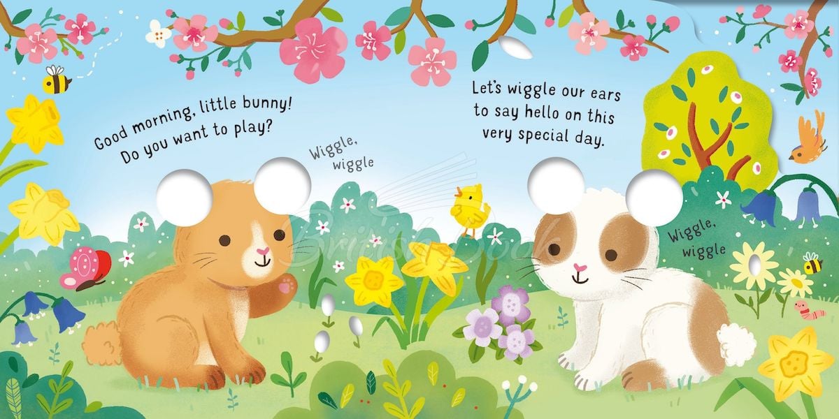 Книга Fingerwiggly Easter Bunnies зображення 1
