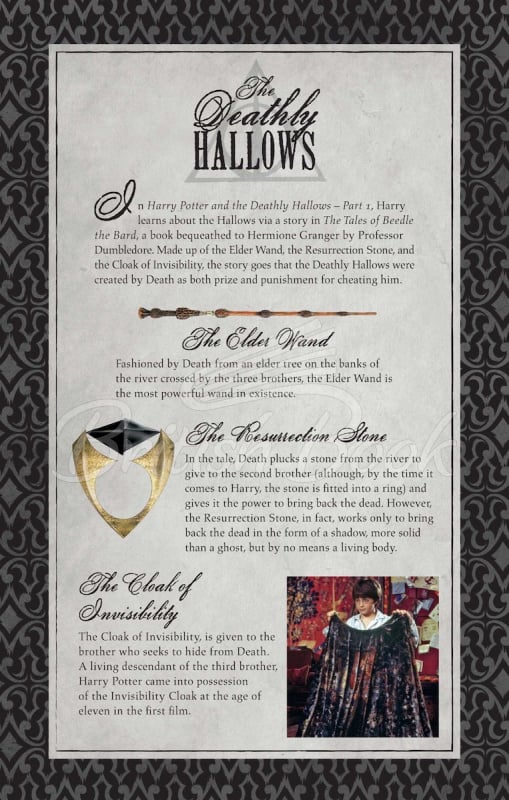 Набір Harry Potter: The Deathly Hallows Ruled Notebook зображення 3