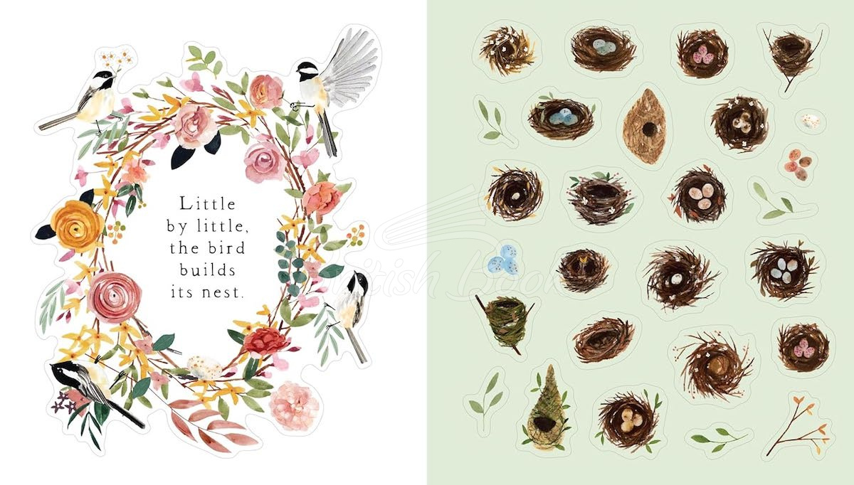 Стикербук A Bird Lover's Sticker Book изображение 3