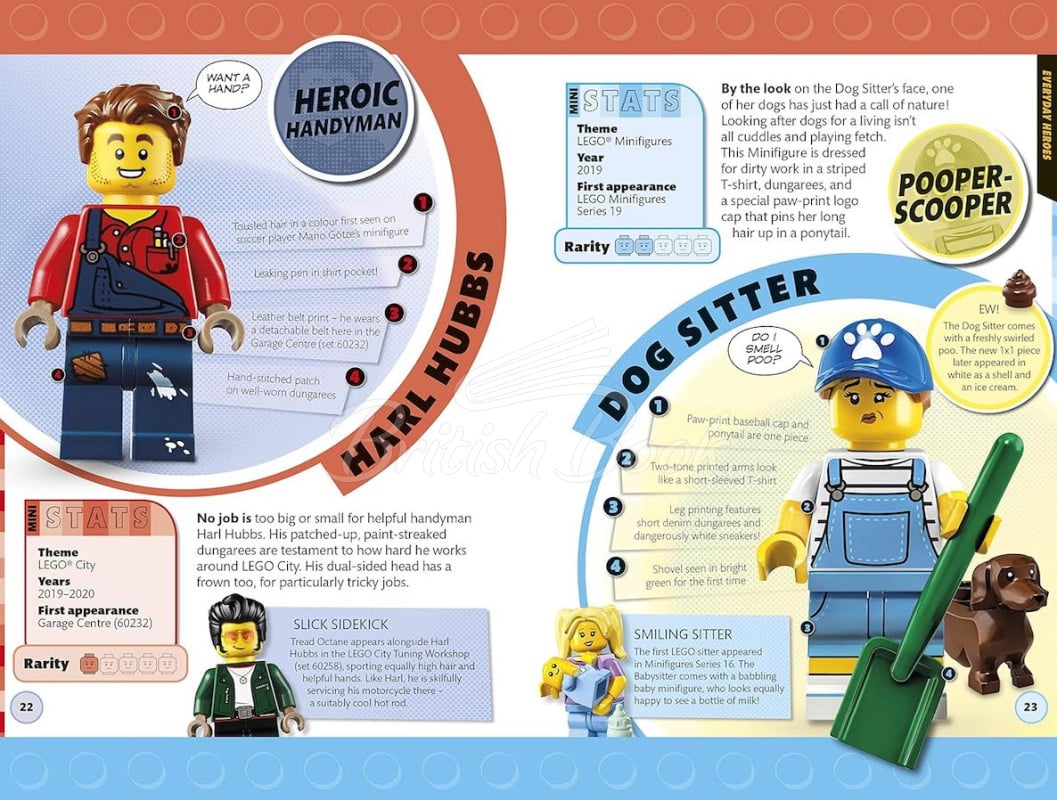 Книга LEGO Minifigure Handbook зображення 1