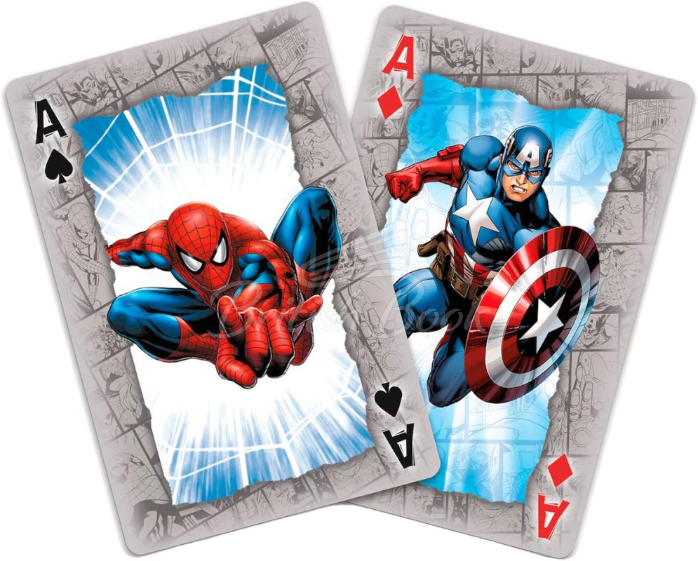 Гральні карти Waddingtons No.1 Playing Cards Marvel Universe зображення 3