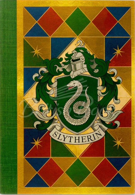 Блокнот Slytherin House Crest Notebook изображение