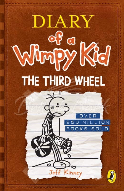 Книга Diary of a Wimpy Kid: The Third Wheel (Book 7) зображення
