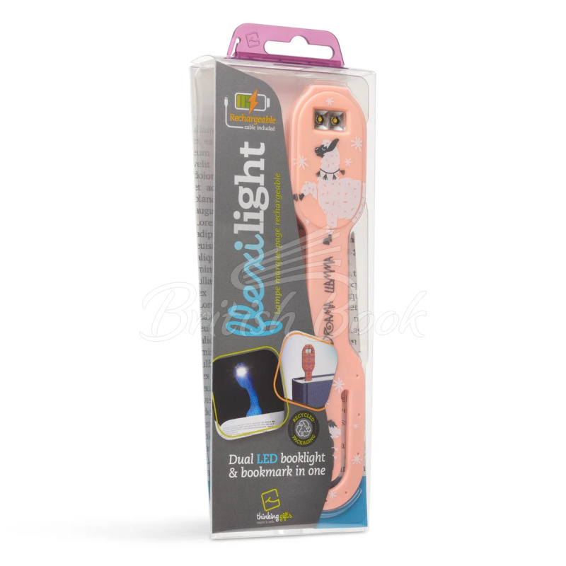 Ліхтарик для книжок Flexilight Rechargeable Llama зображення 4