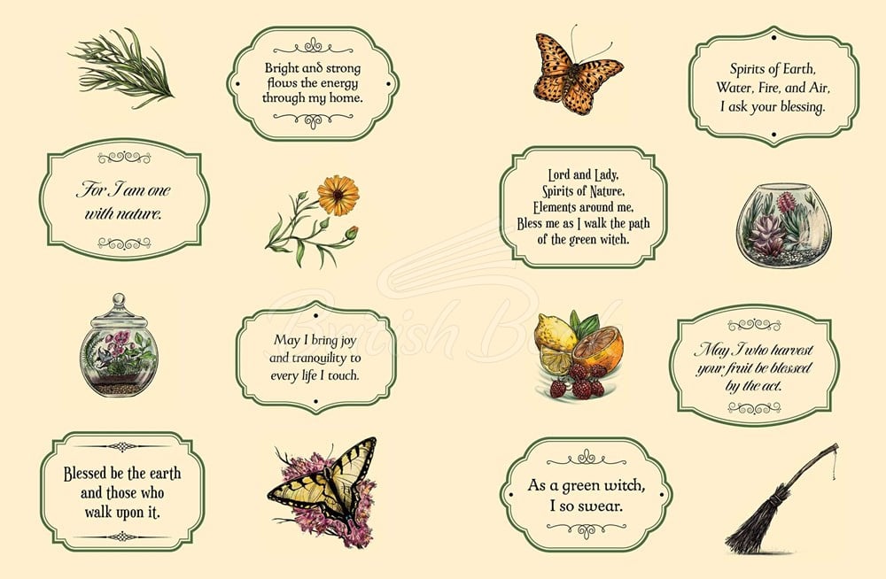 Стікербук The Green Witch's Sticker Book зображення 3