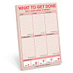 What to Get Done (So I Can Have a Drink) Pad (Pastel Version)