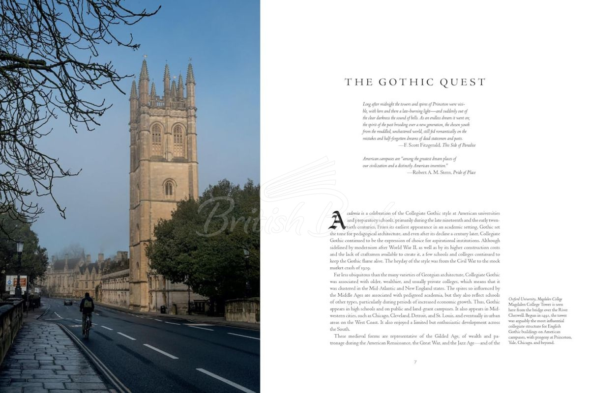 Книга Academia: Collegiate Gothic Architecture in the United States зображення 4
