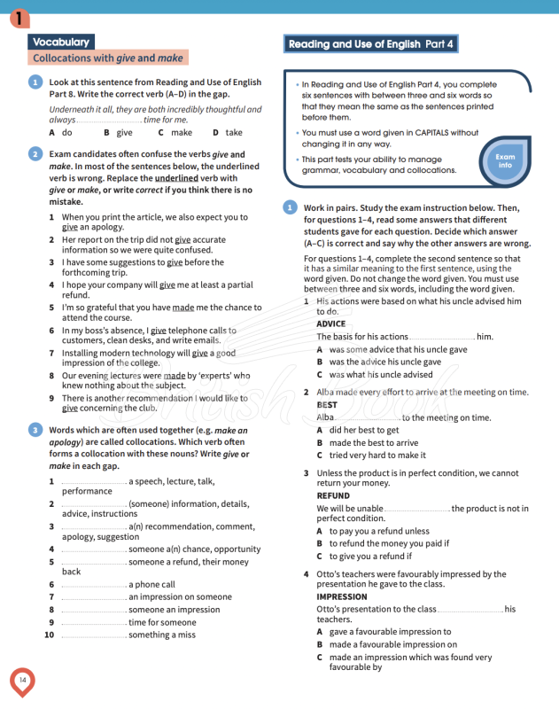 Набор книг Complete Advanced Third Edition Self-Study Pack (Student's Book with key, Workbook with key and Audio) изображение 8