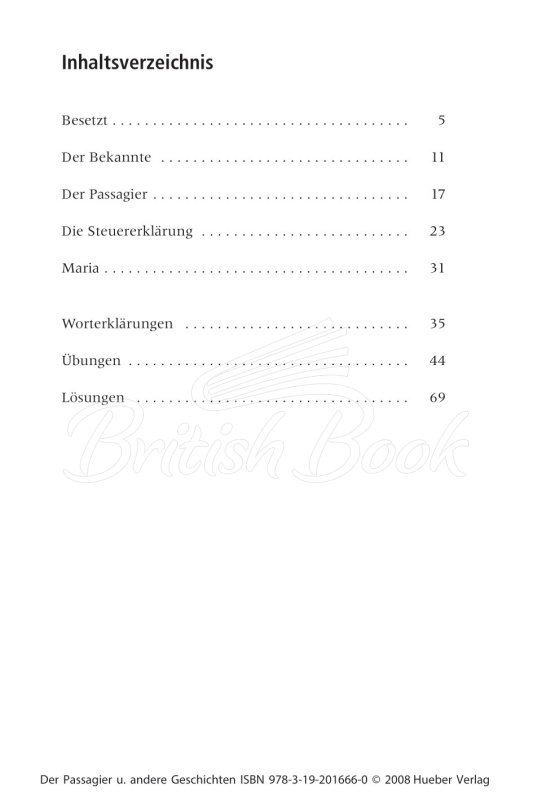 Книга Kurzgeschichten Niveau B1 Der Passagier und andere Geschichten зображення 1