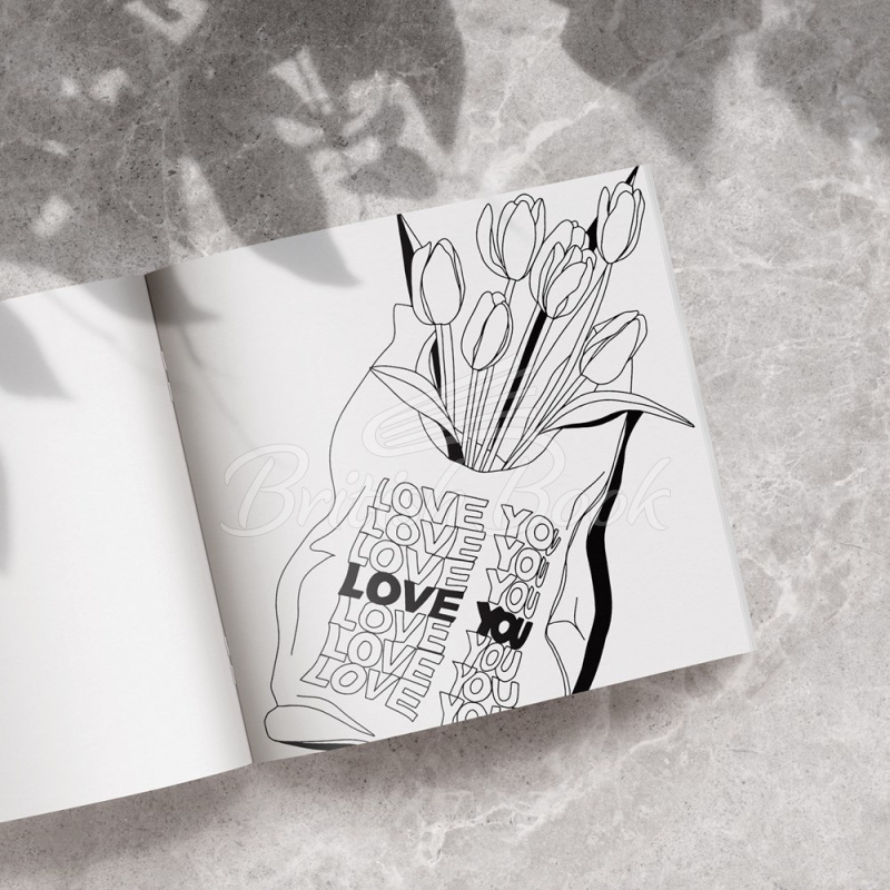 Книга Love in Bloom: A Coloring Book зображення 9