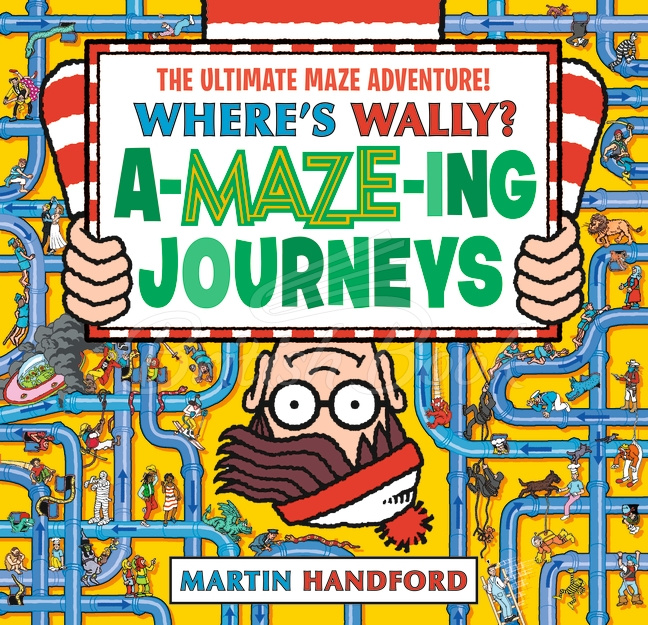 Книга Where's Wally? A-Maze-ing Journeys зображення