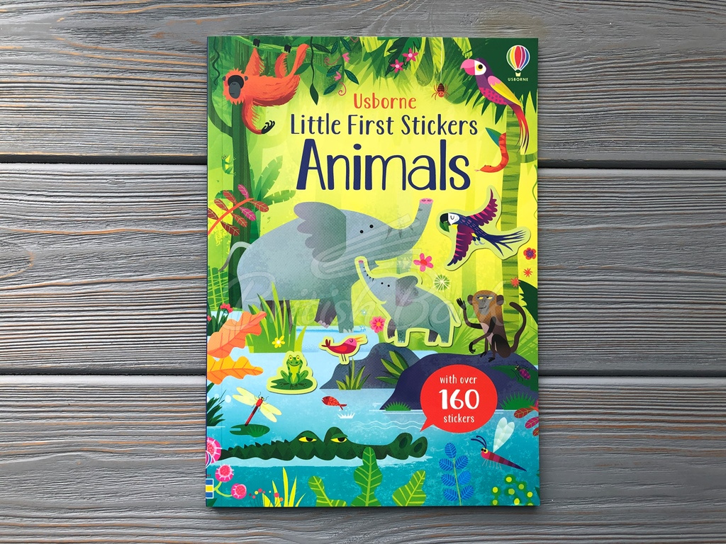 Книга Little First Stickers: Animals изображение 1