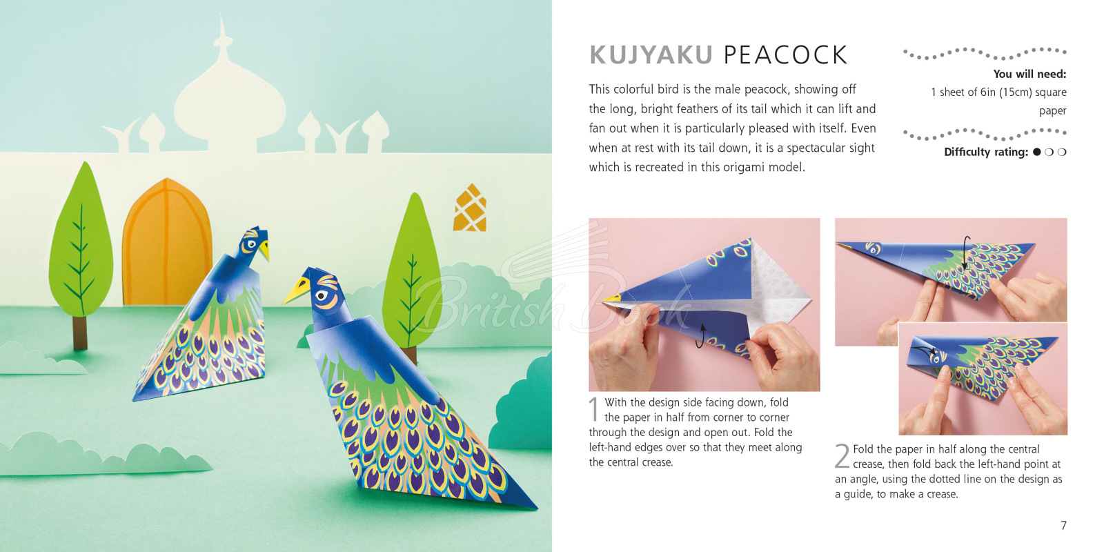 Книга Origami Flowers and Birds зображення 2