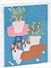 Two Corgis Notecard Set